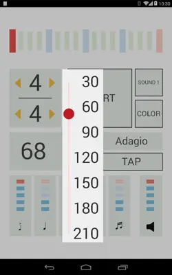 Metron+ Free (Metronome) android App screenshot 1