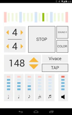 Metron+ Free (Metronome) android App screenshot 3